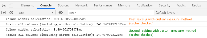 Resizing perfromance in Chrome... Click to enlarge...