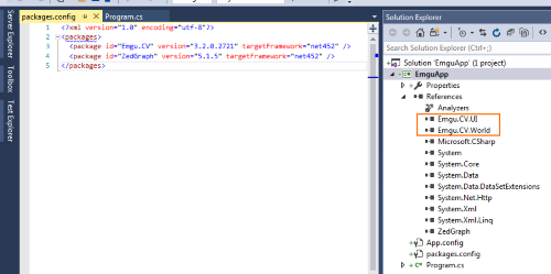 Packages and references... Click to enlarge...
