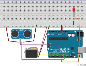 Fritzing breadboard diagram