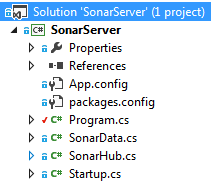 SonarServer solution